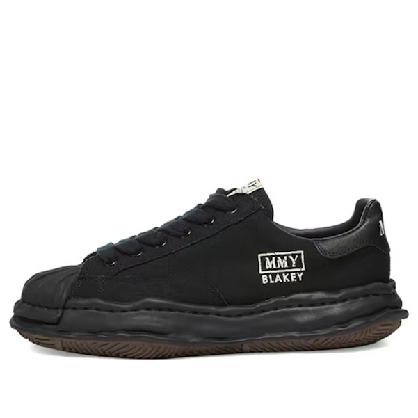 Maison MIHARA YASUHIRO BLAKEY OG Sole Canvas Low-top Sneaker 'Black' A08FW735-BLKBLK - 1