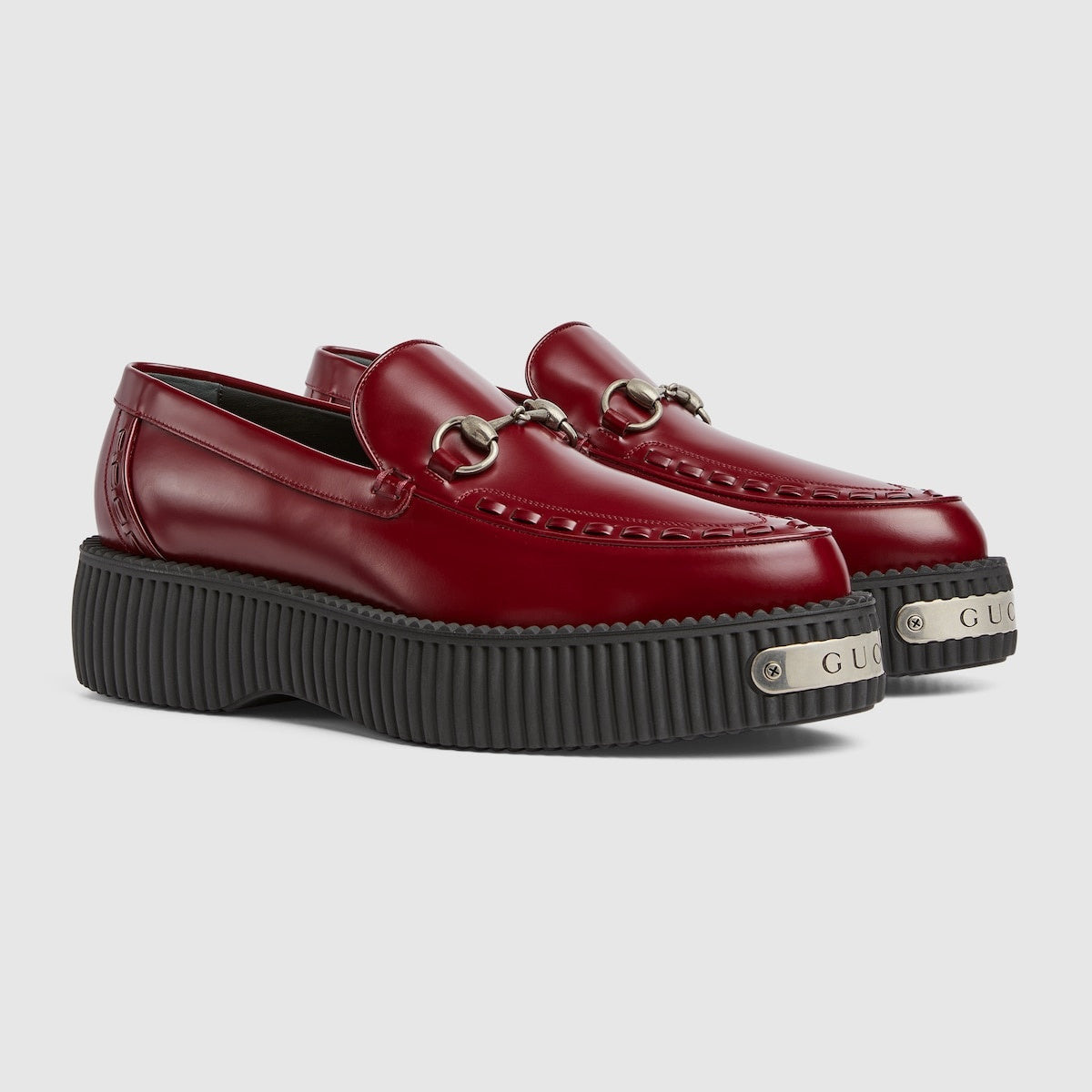 Gucci Horsebit GG Creeper Loafers - 2