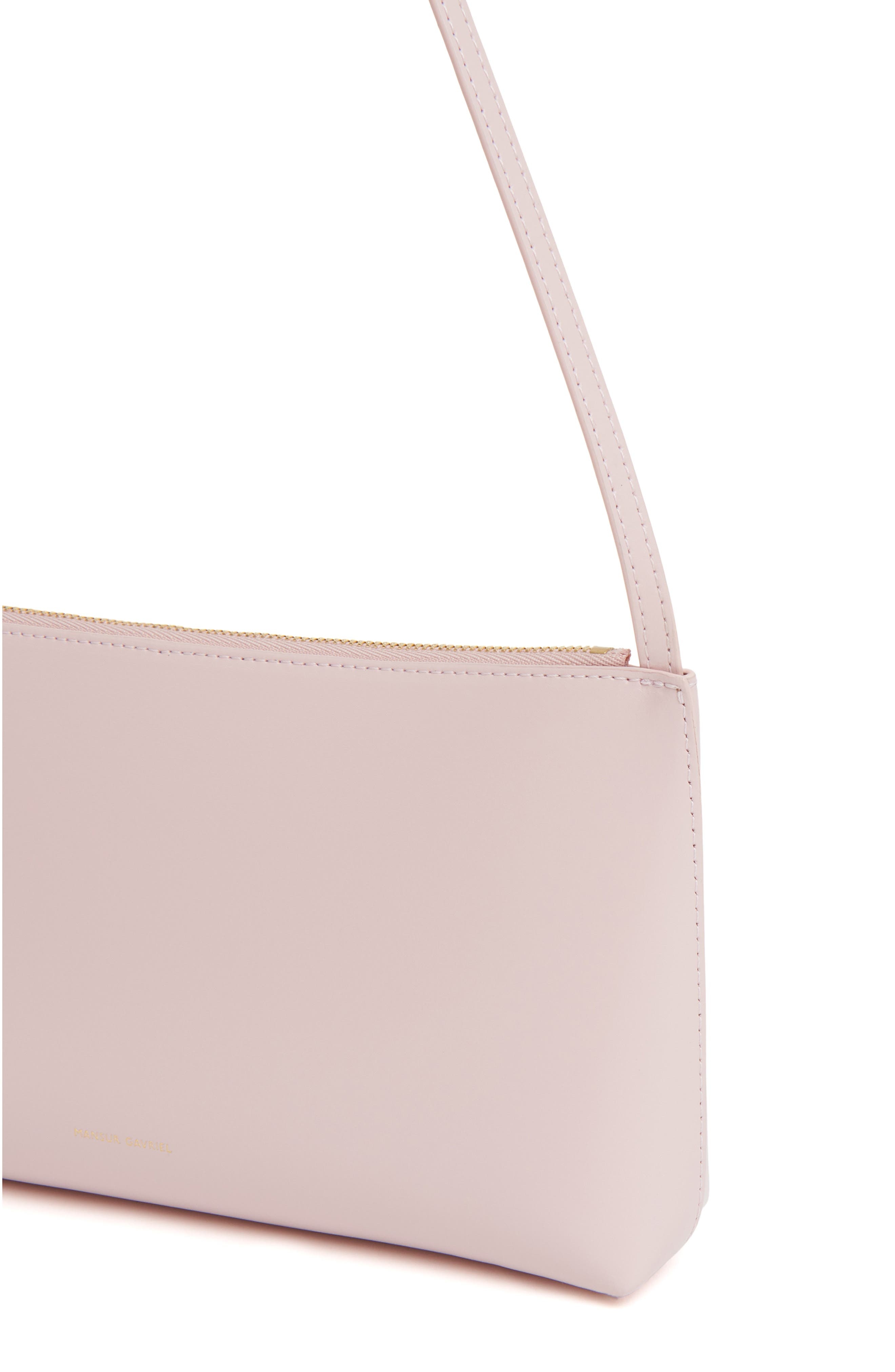 Mansur Gavriel Gaia Leather Shoulder Bag in Orchidea/Desert at Nordstrom - 6