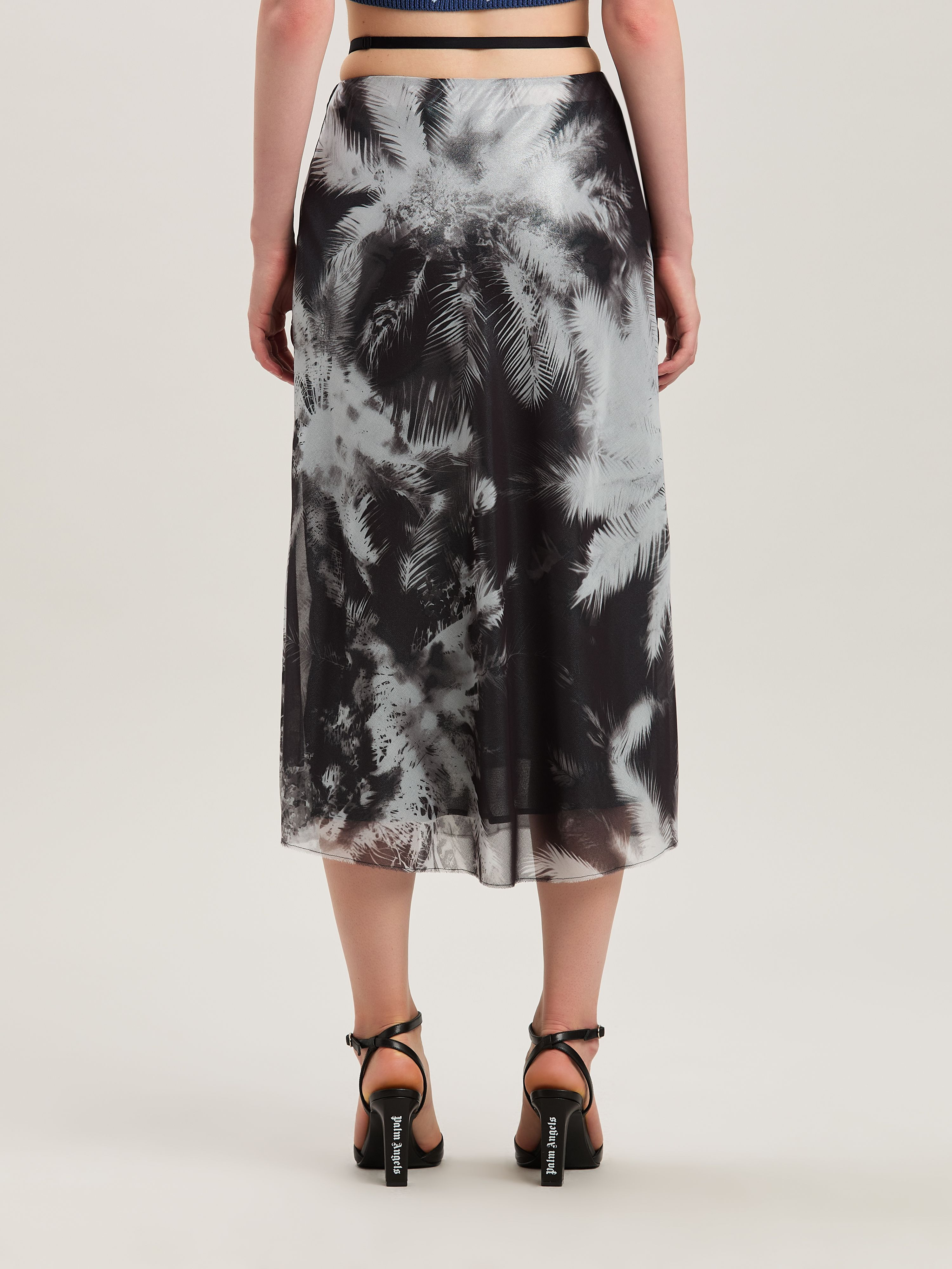 Blueprint palms skirt - 5