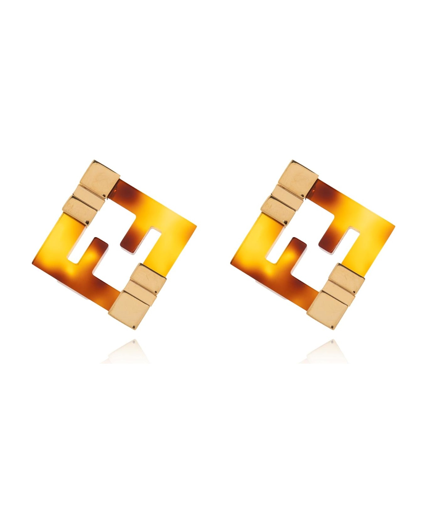 ピアス Fendi Printed Plexiglass Forever Fendi Earrings FENDI Printed Plexiglass Forever Fendi Earrings | italist