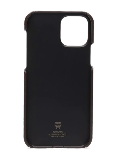 MCM Visetos chain-handle iPhone 12/12 Pro case outlook