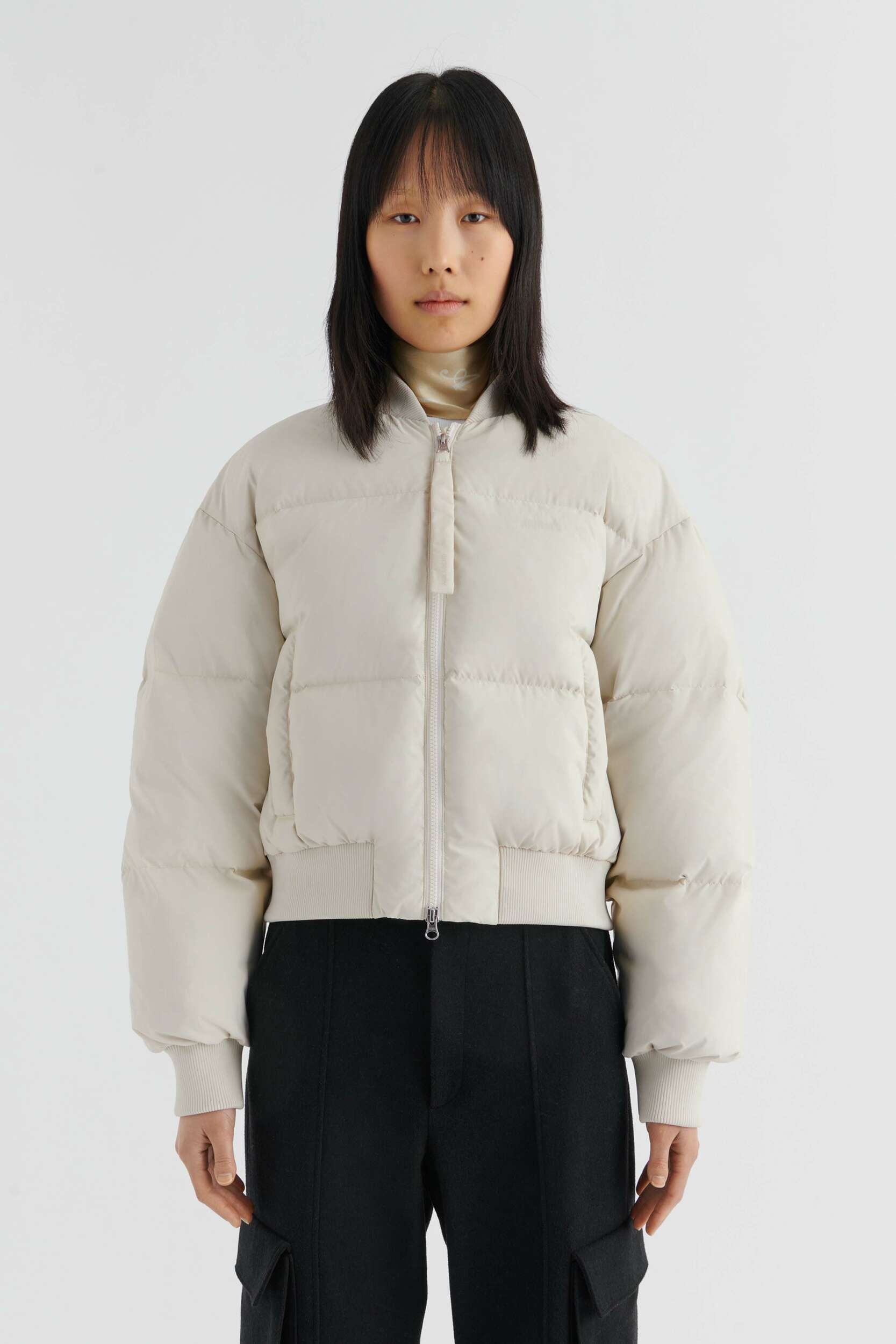 Zoe Down Bomber Jacket - 2