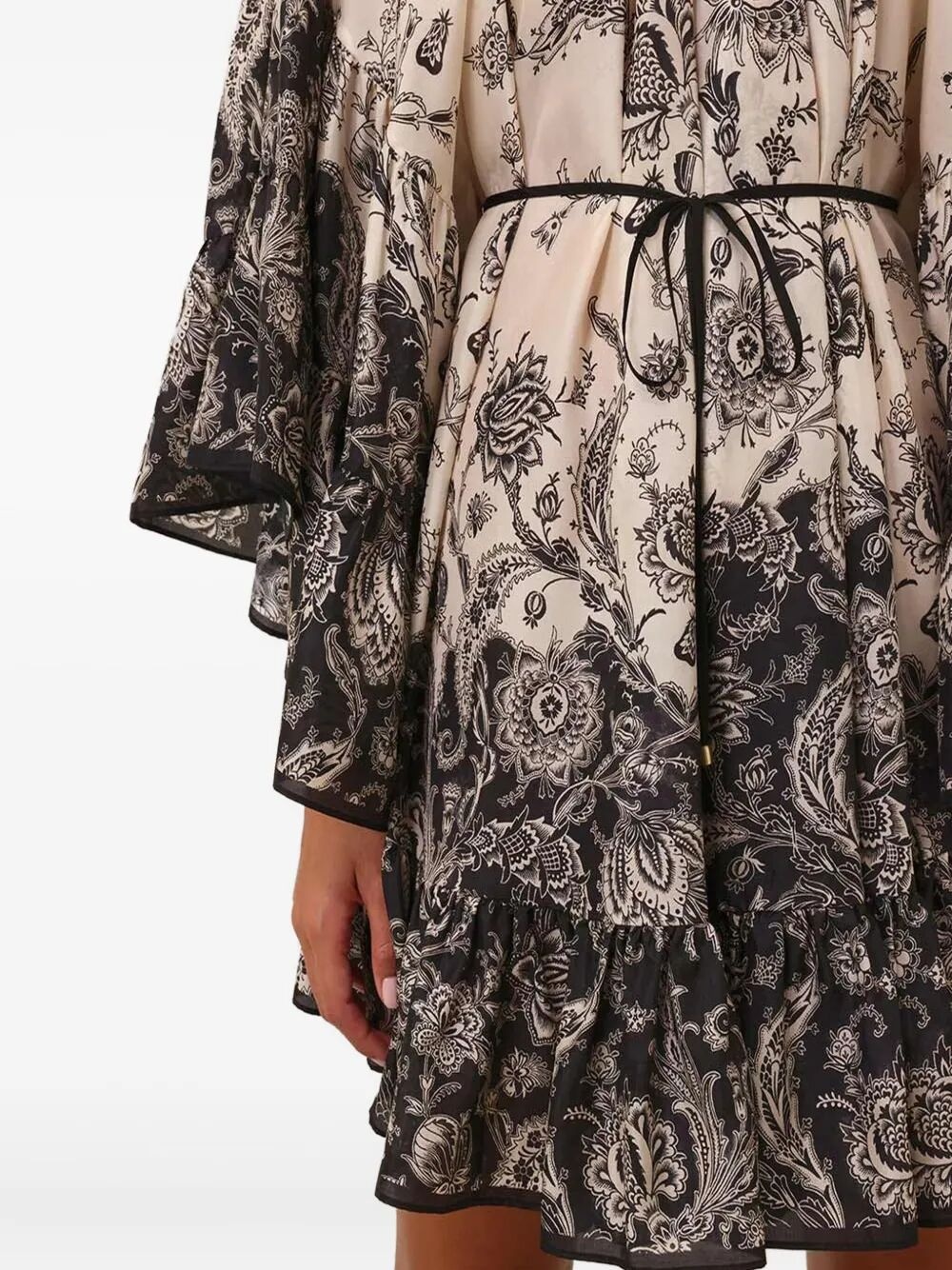 Zimmermann Women Rhiannon Lantern Mini Dress - 2