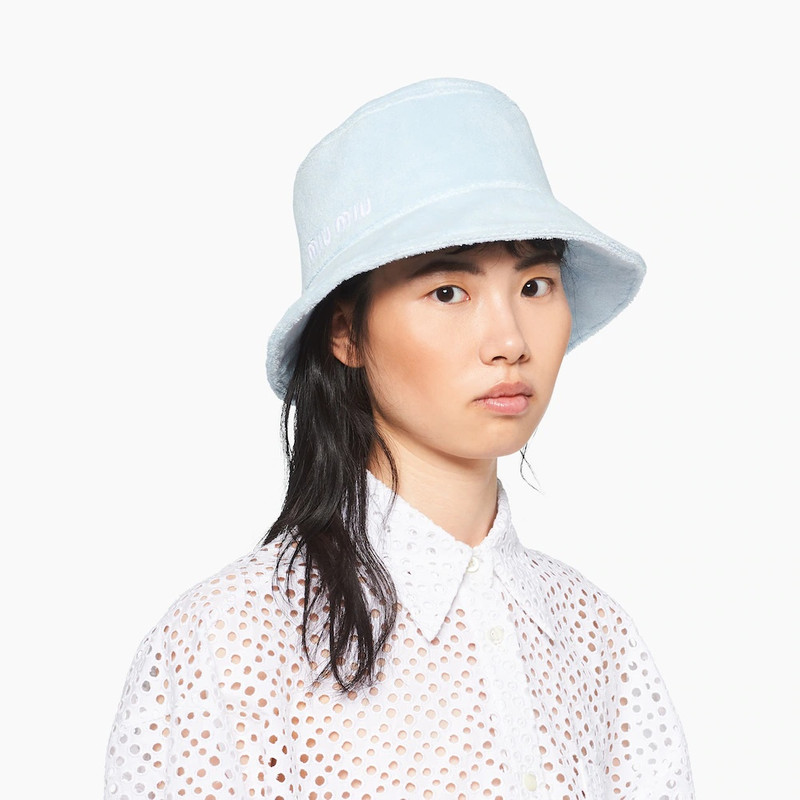 Terry cloth bucket hat 4