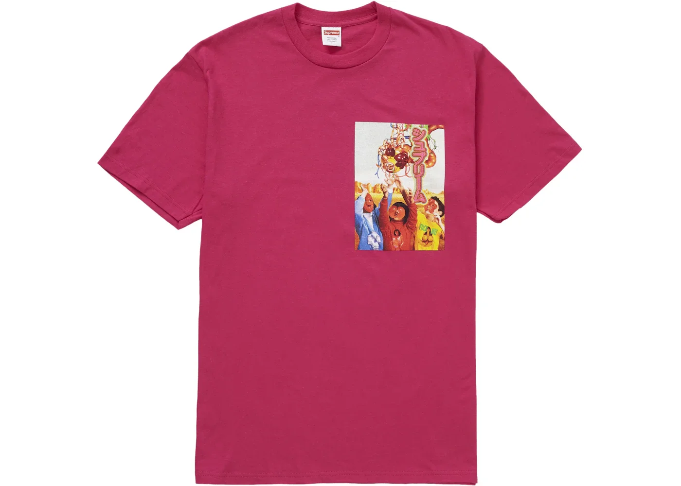 Supreme Sekintani La Norihiro Tee Hot Pink - 1