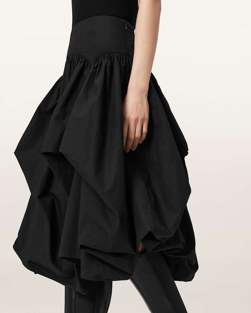 JUNIPER VOLUMINOUS MIDI SKIRT 4