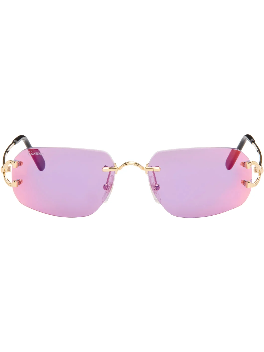 Gold Classic C Motif Sunglasses - 1