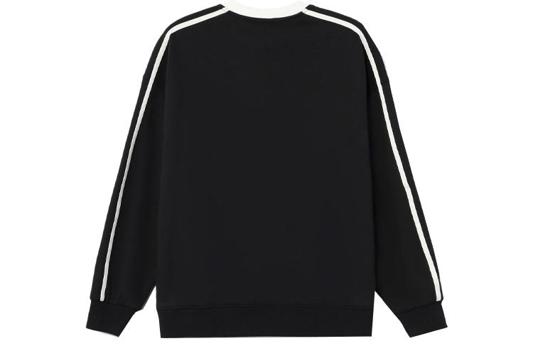 Li-Ning Striped Graphic Sweatshirt 'Black White' AWDRD50-2 - 2