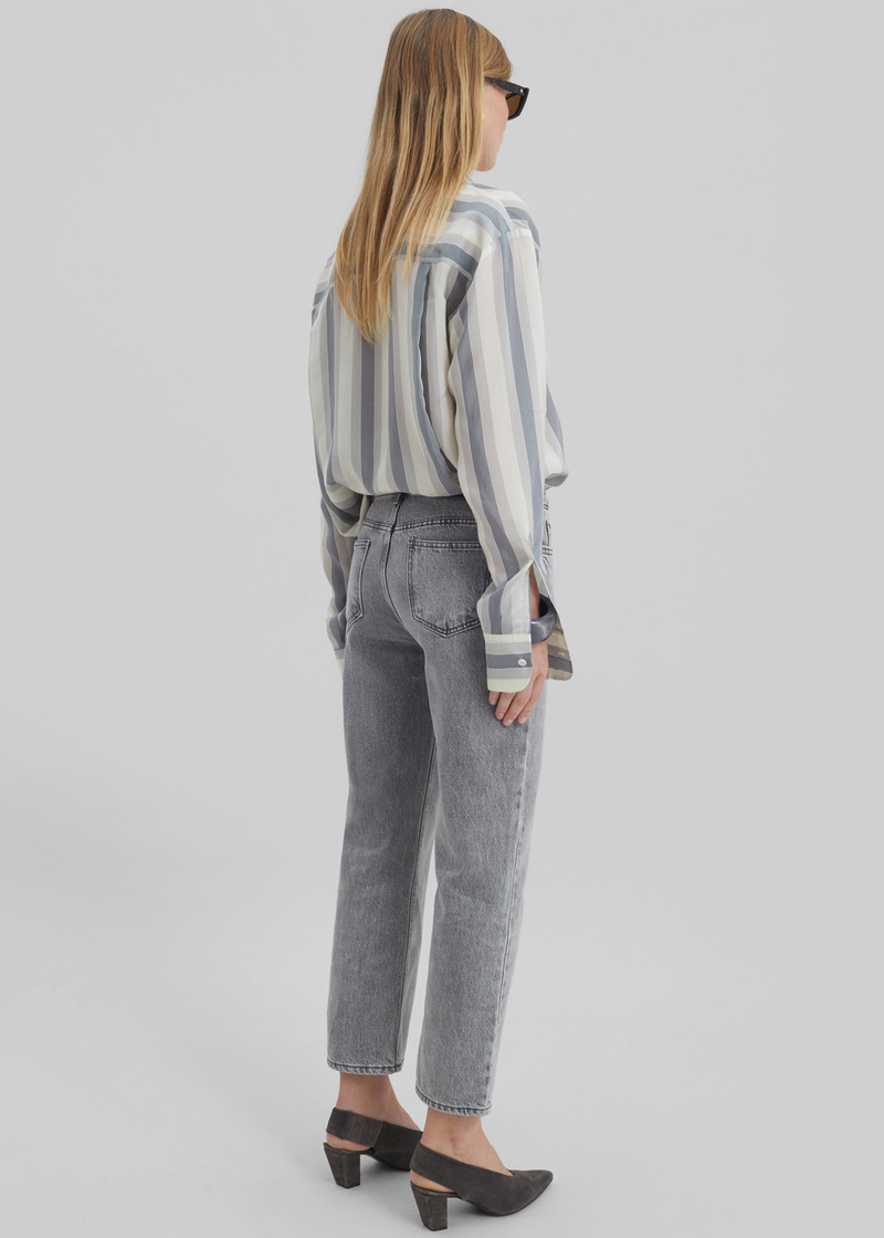 Cig Straight Jeans - Grey Wash 7