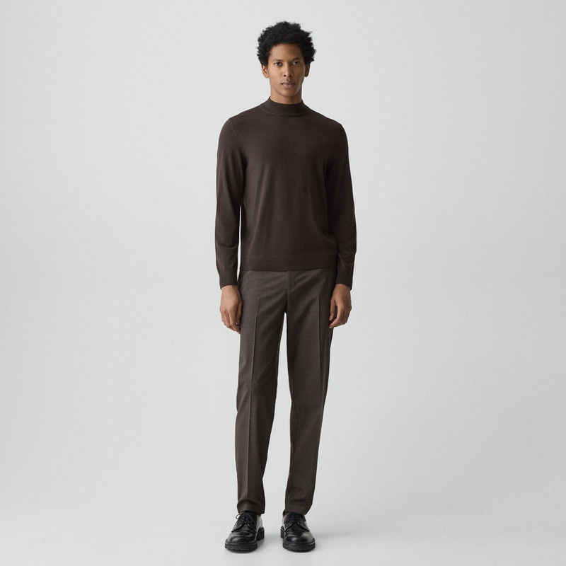 Theory Mock Neck Sweater in Regal Wool outlook