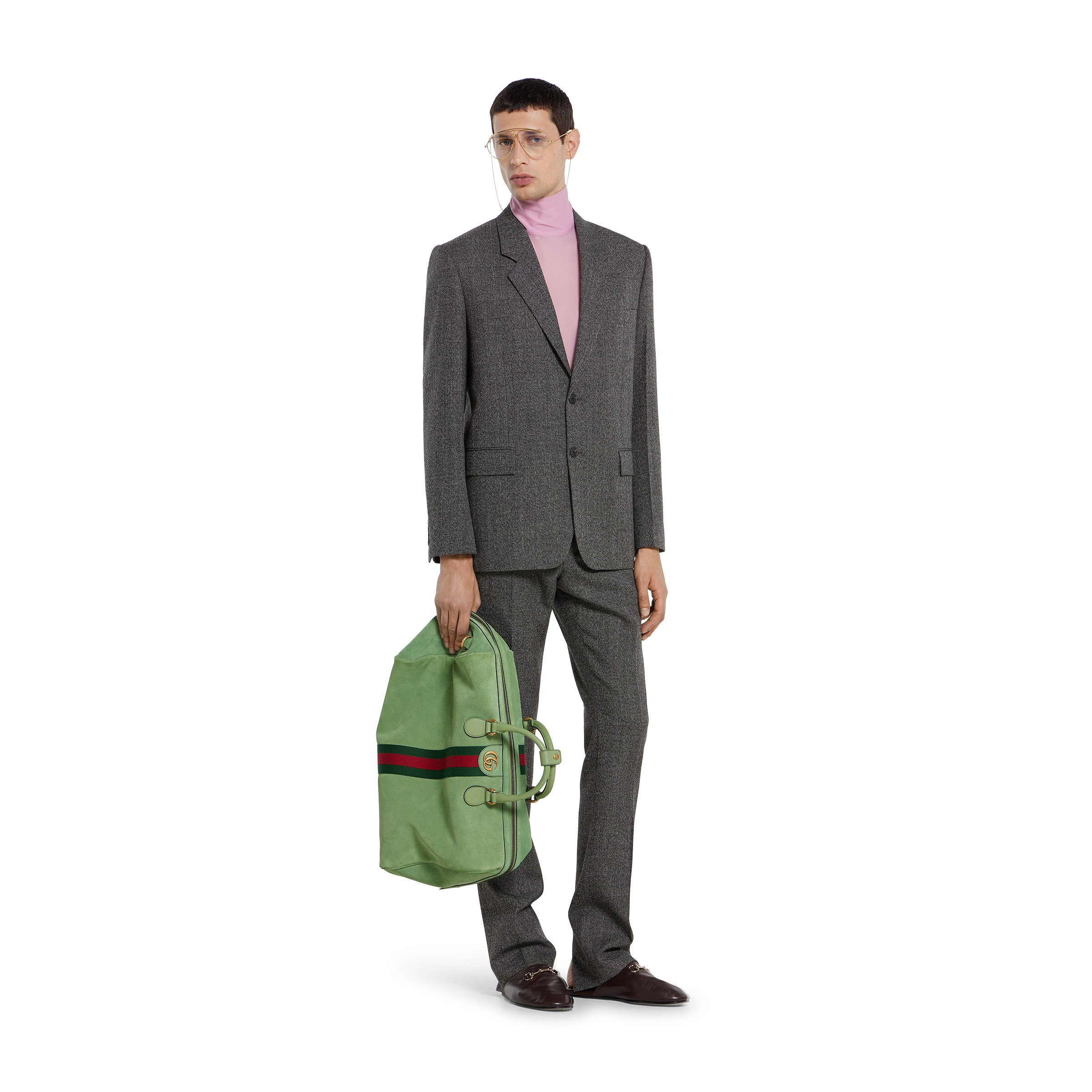 Wool mouliné jacket - 2