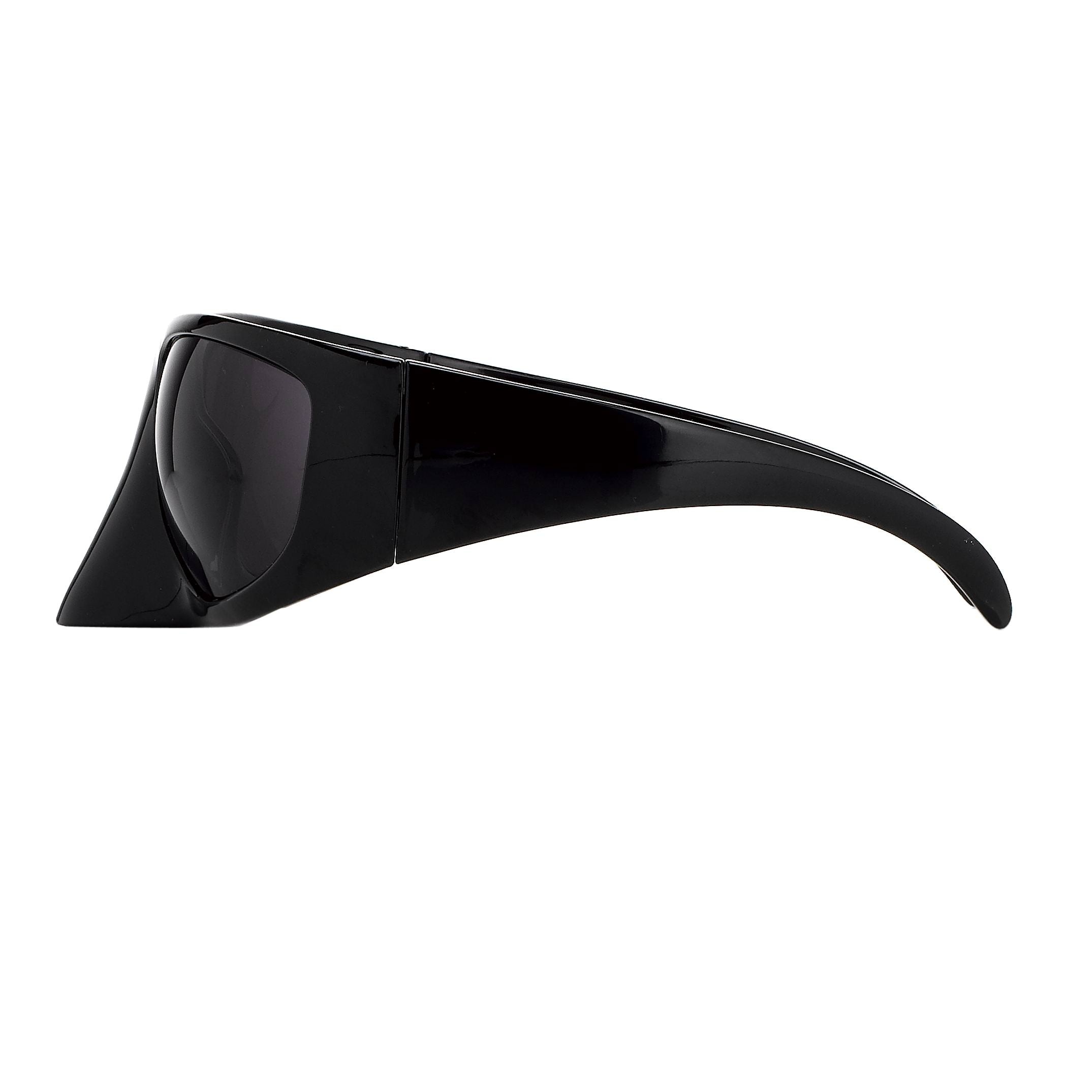 MASK SUNGLASSES IN BLACK - 5