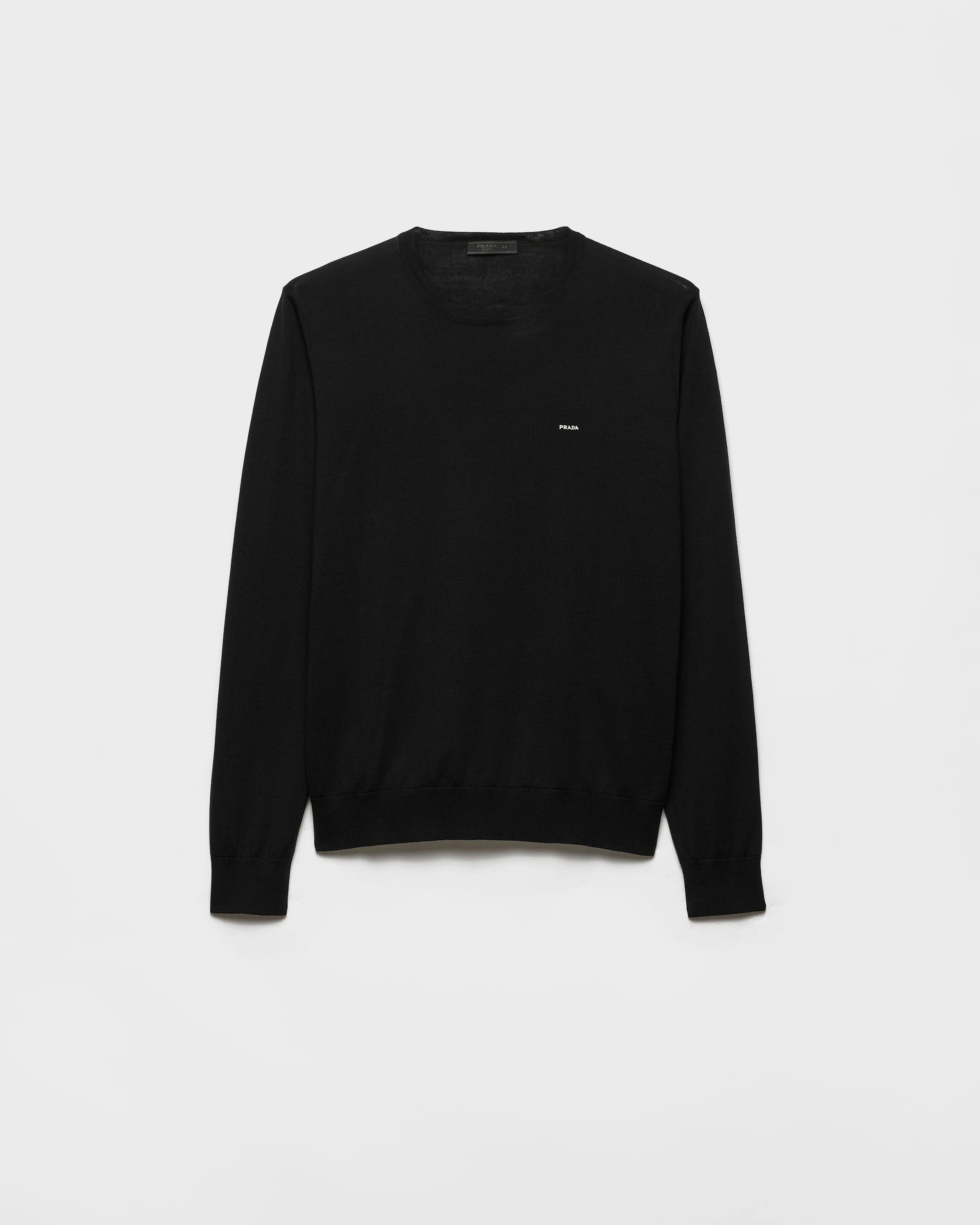 Superfine wool crew-neck sweater - 1