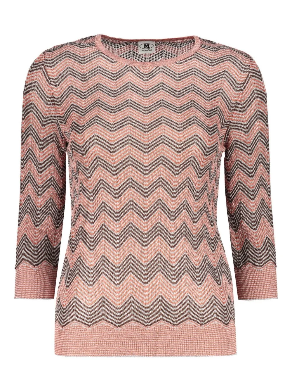 zigzag-woven top - 1