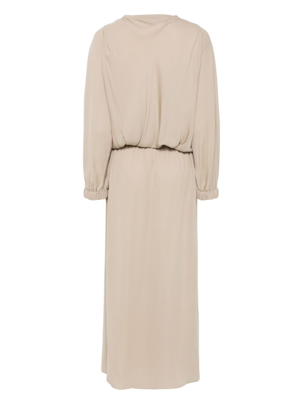 silk midi dress - 2