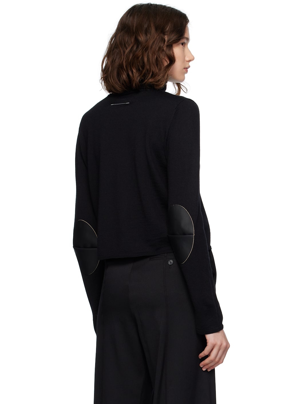 Black Knitted Turtleneck - 3