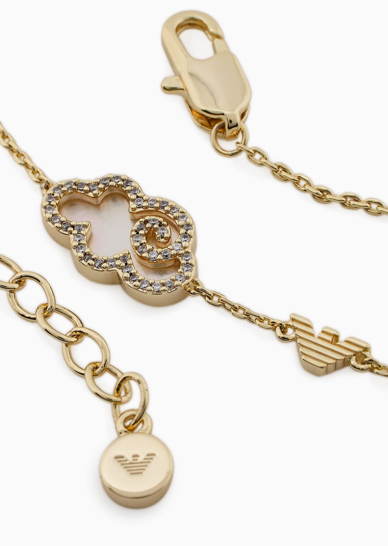 Gold-Tone Brass Components Bracelet Lunar New Year - 2