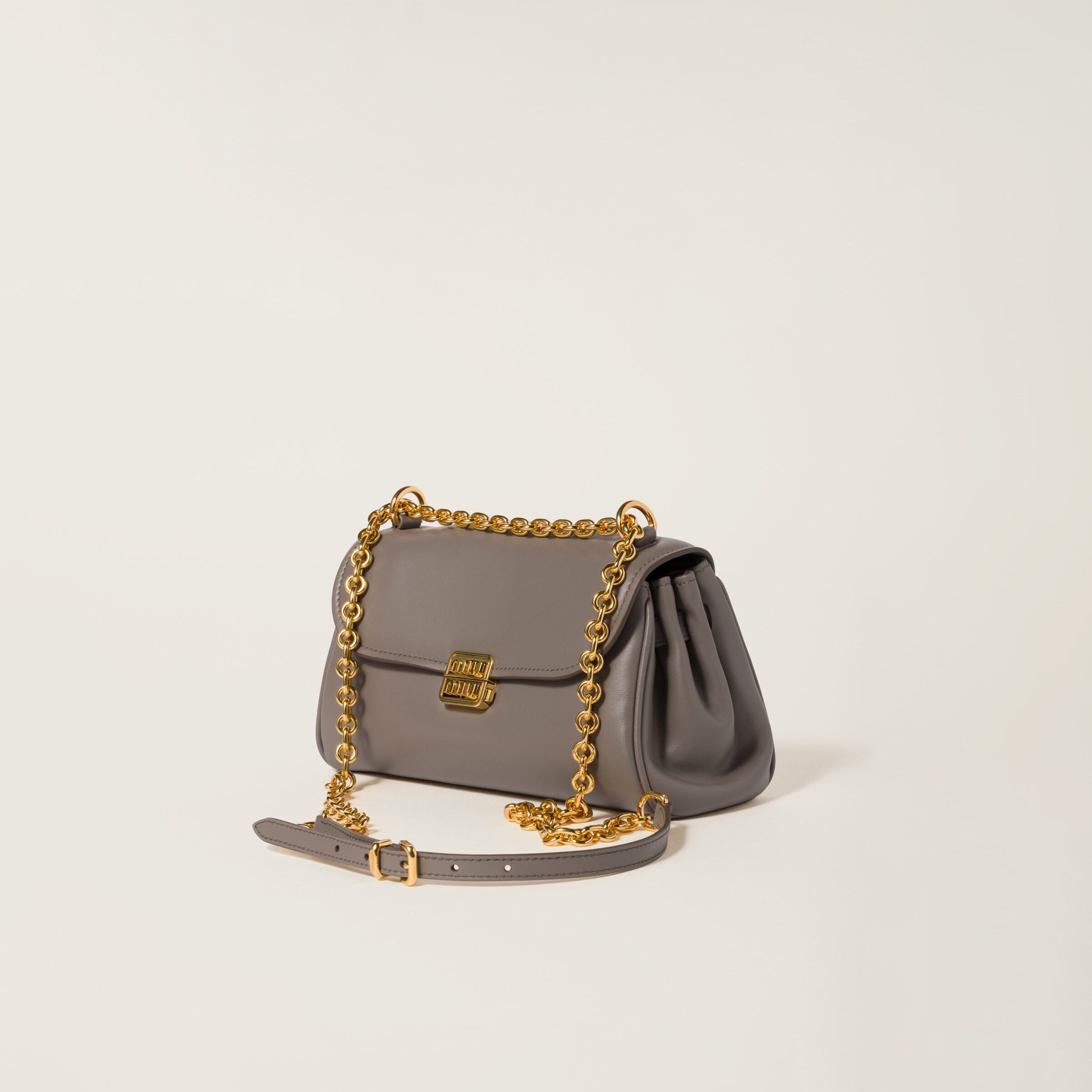 Leather shoulder bag - 3