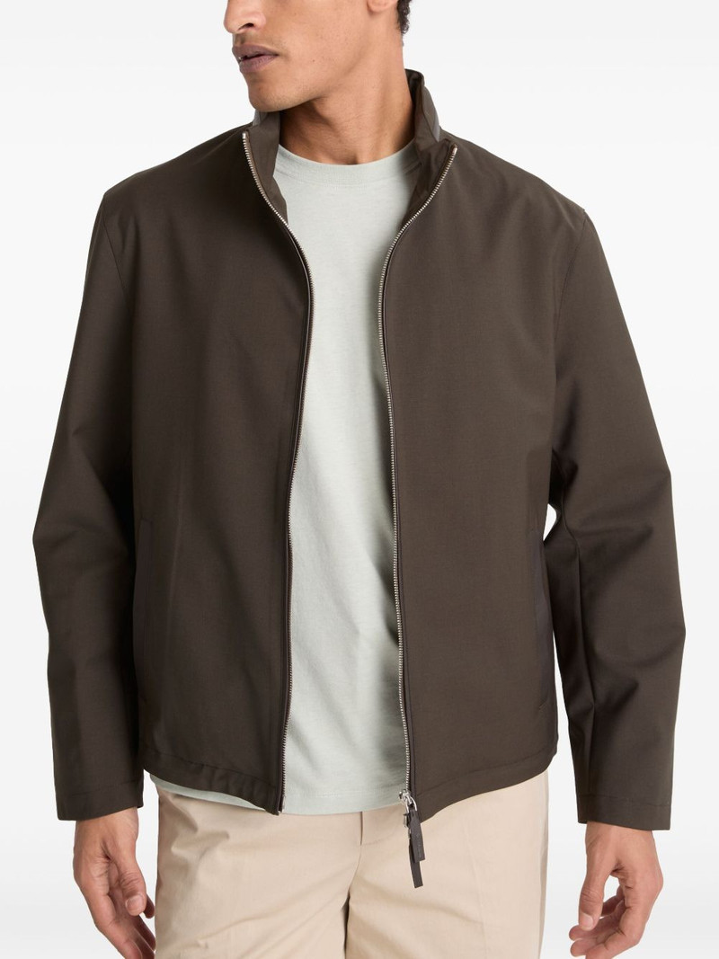 Yves Salomon high-neck jacket outlook