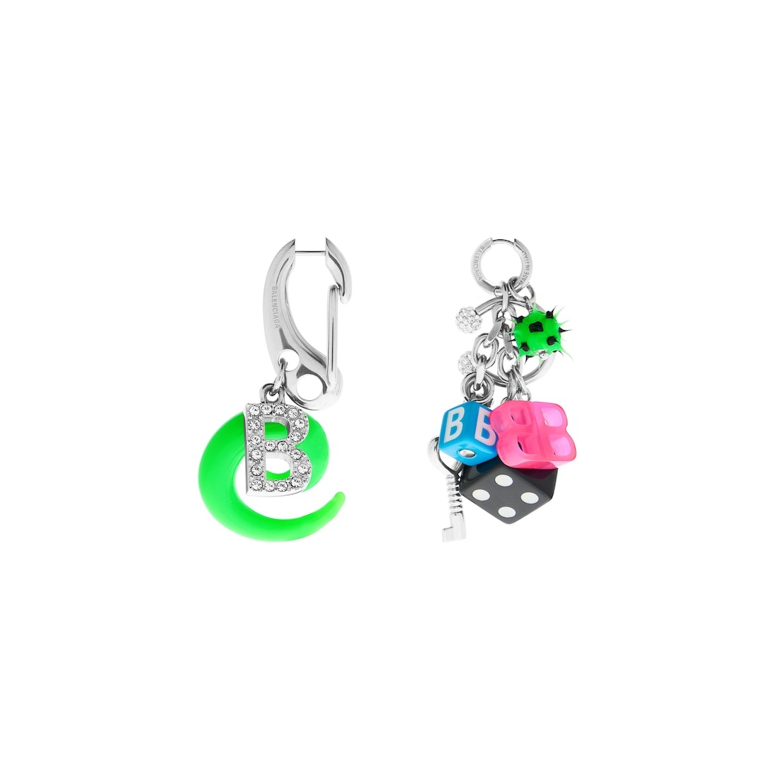 Women's Pigalle Collector Earring in Silver/multicolor - 2