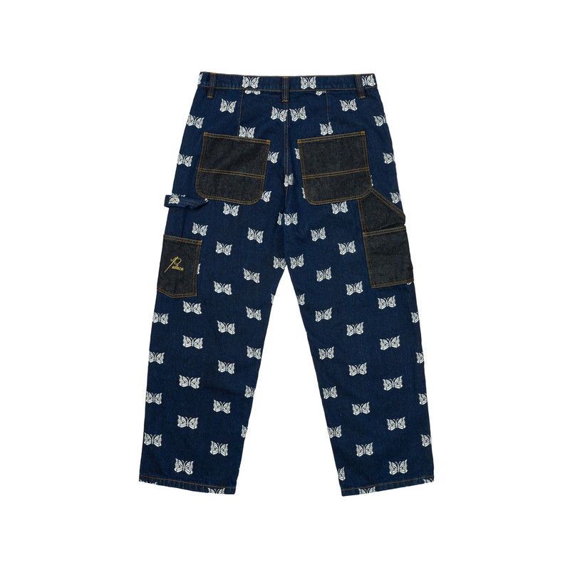 PALACE PALACE NEEDLES DOUBLE KNEE PANT INDIGO outlook