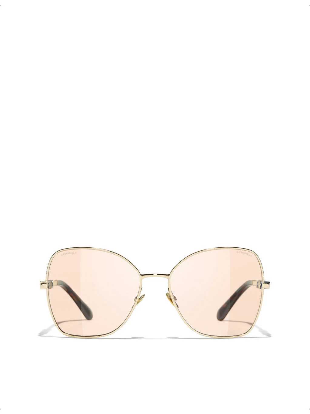 CH4283 butterfly-frame metal sunglasses - 1