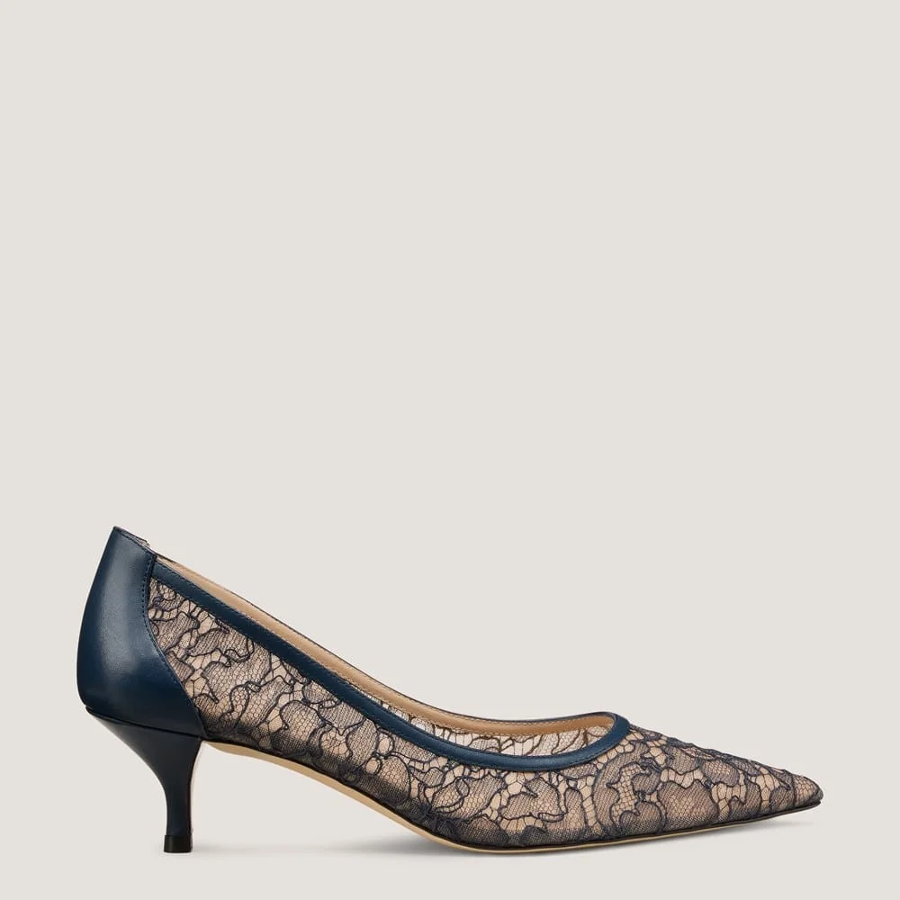 STUART POWER KITTEN-HEEL PUMP 50 - 1