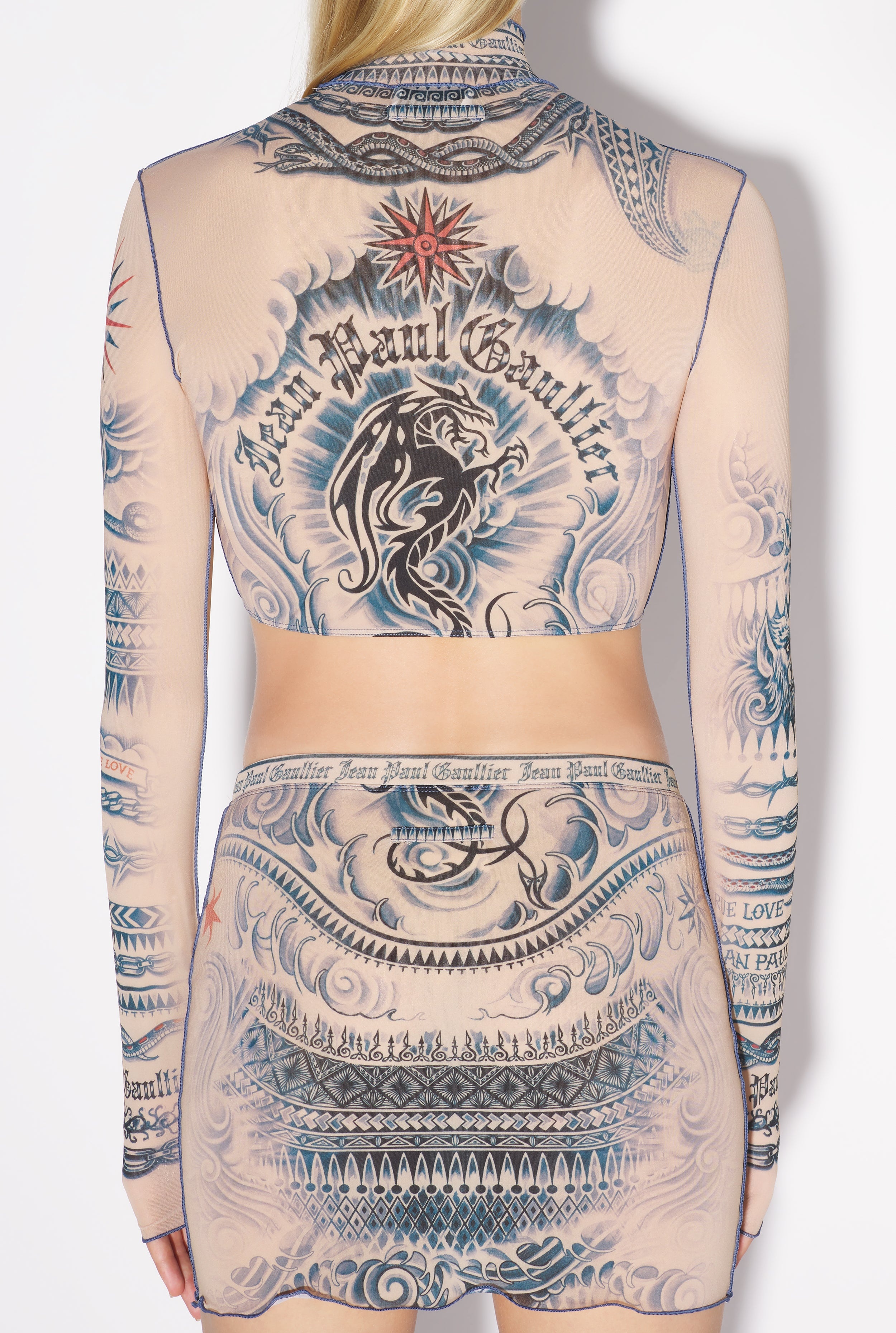 THE SUN TATTOO SKIRT - 6