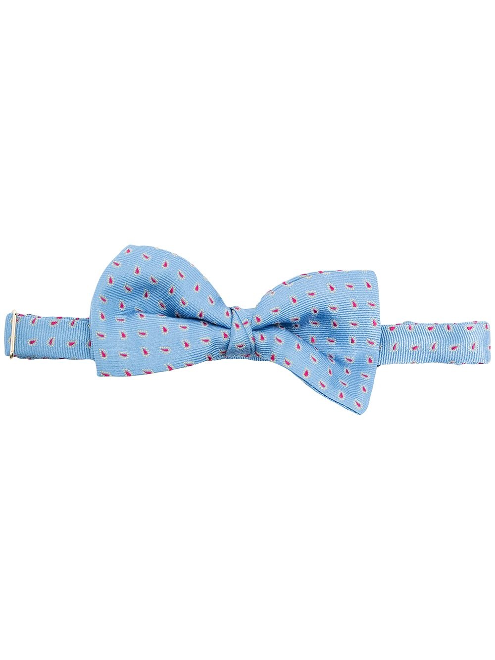 paisley-jacquard bow tie - 1