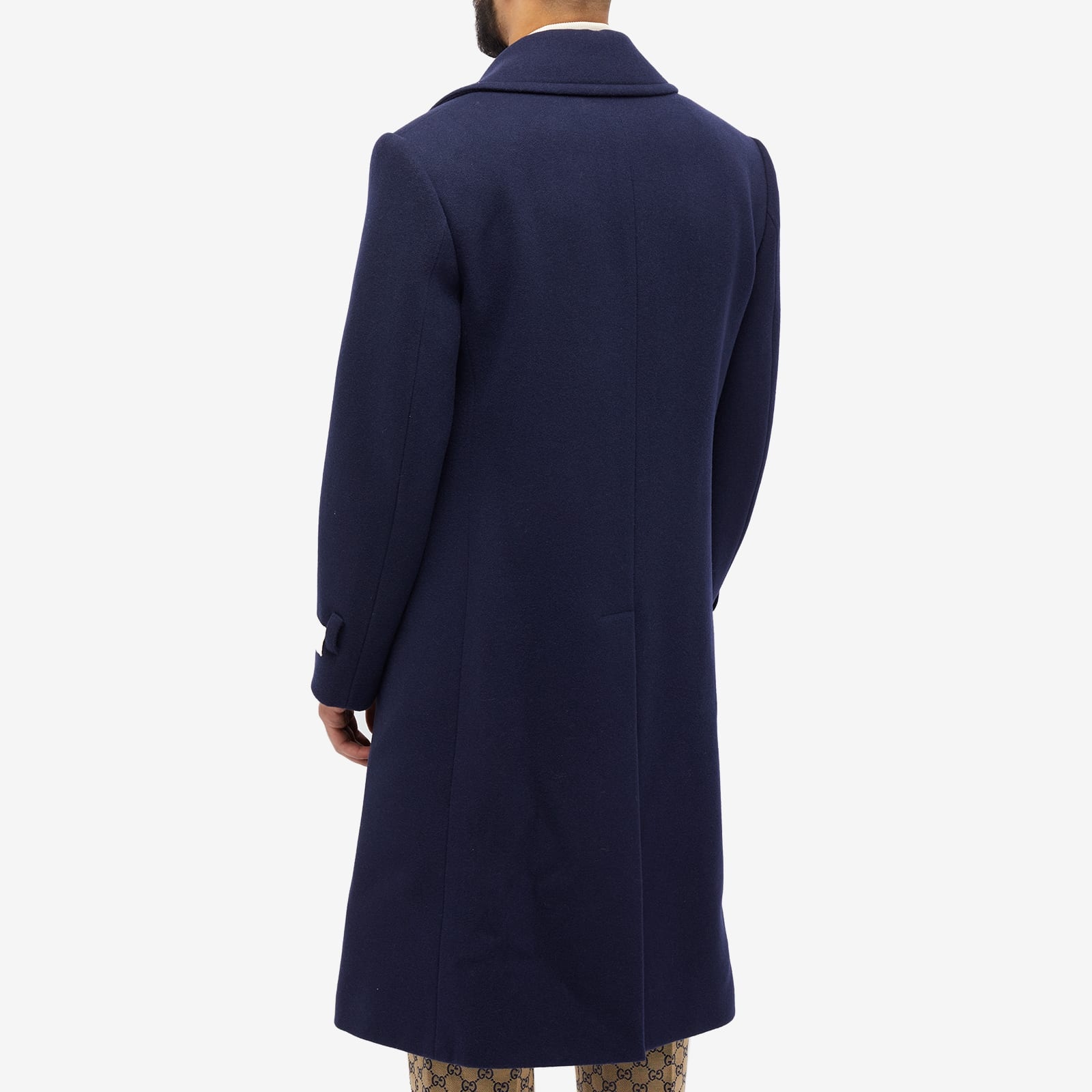 Gucci Double Breasted Wool Coat - 3