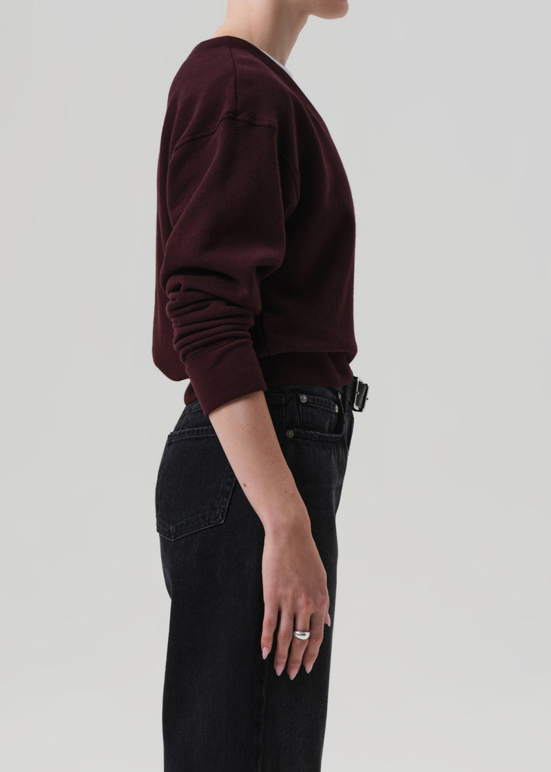 Vernata Pullover In Mahogany 4