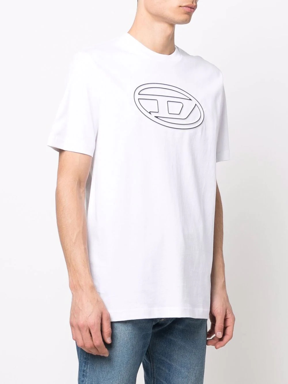 logo-print short-sleeved T-shirt - 3