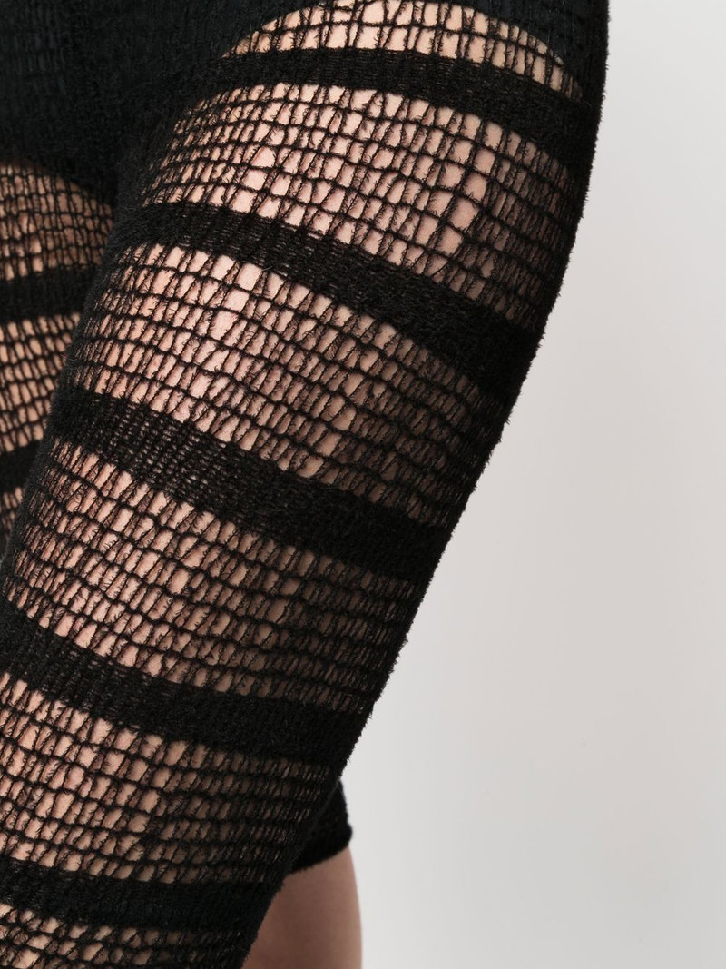 open knit cycling shorts 5