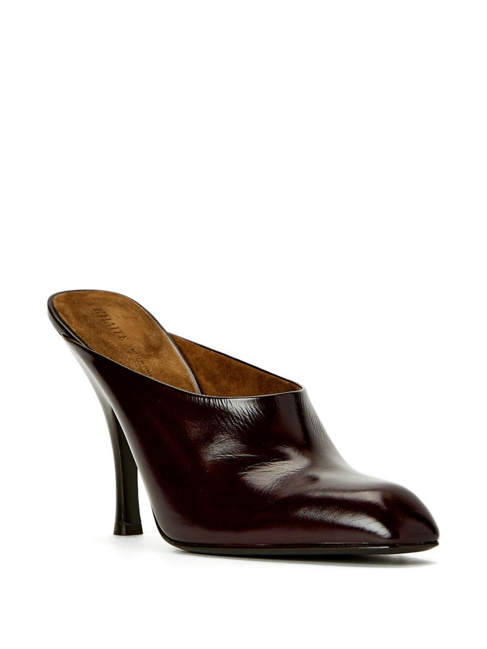 100mm Colt square-toe heeled mules - 2