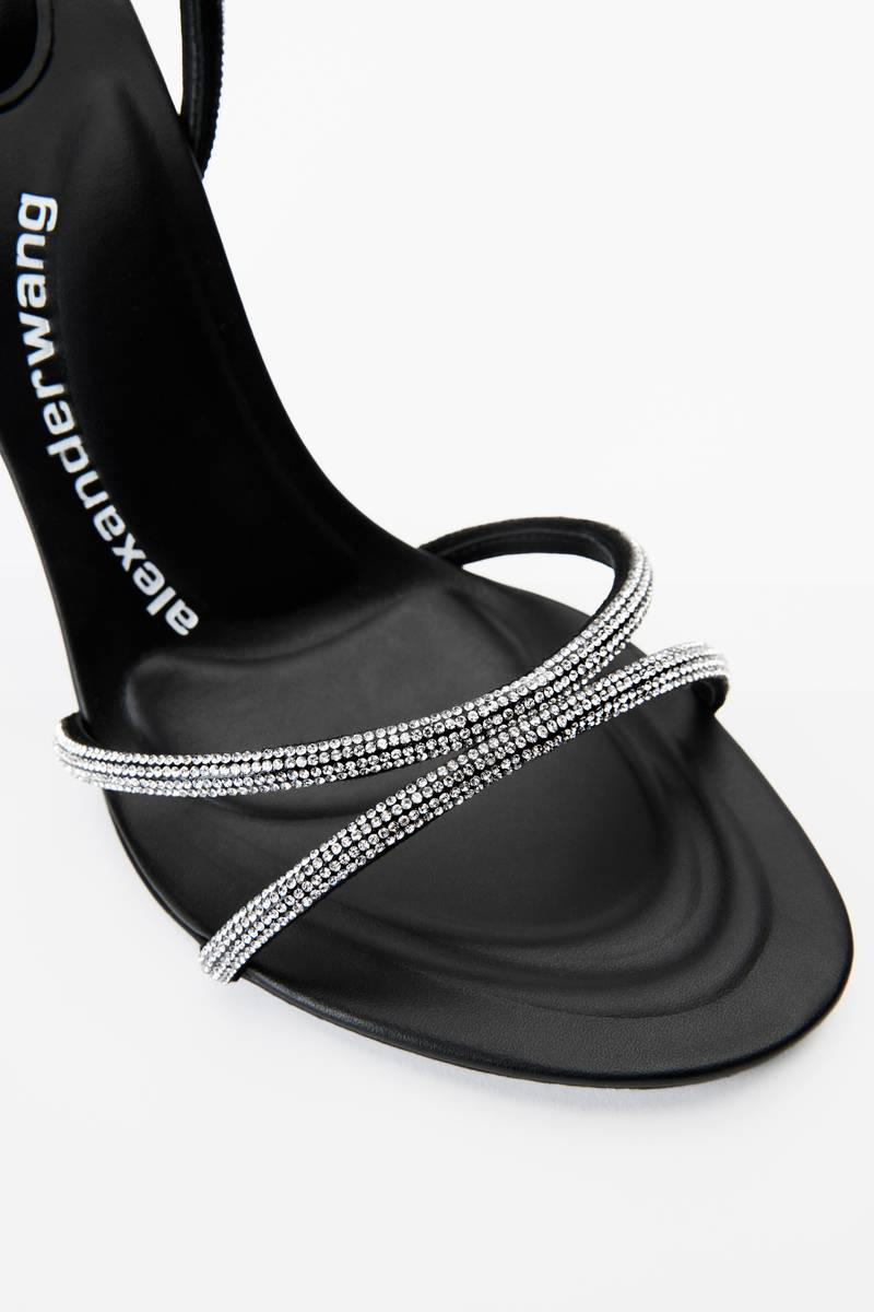 Alexander Wang DAHLIA 105 SANDAL IN CRYSTAL outlook