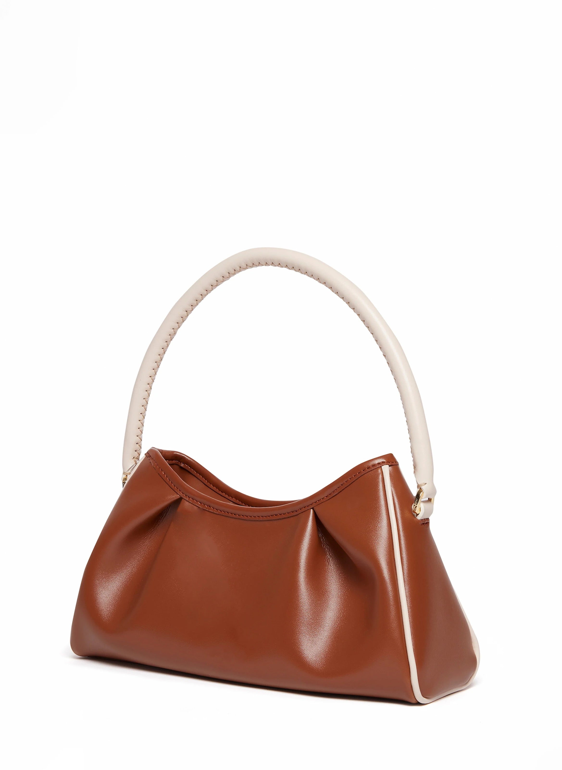 Dimple Leather Cognac/Beige - 2