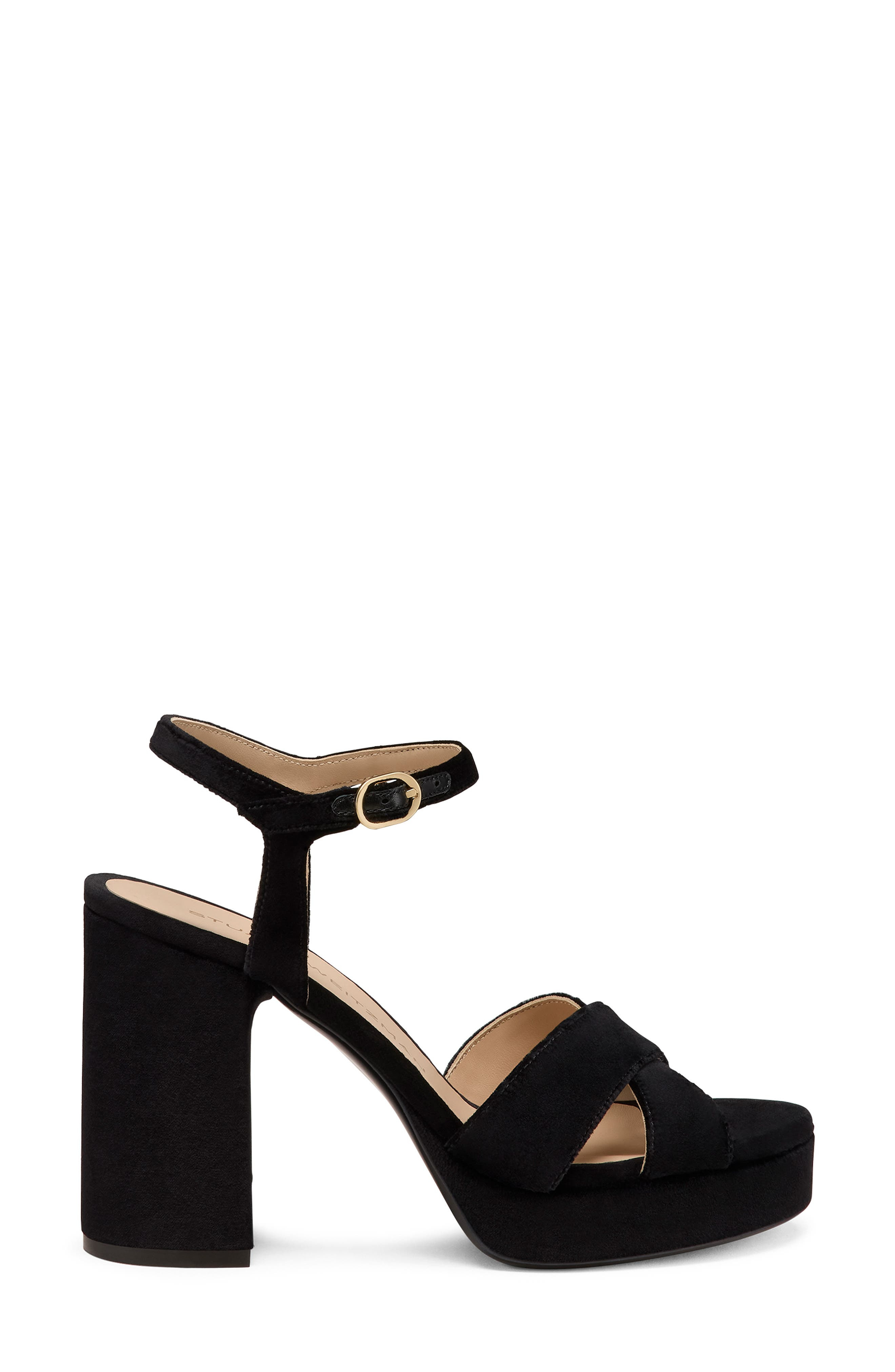Stuart Weitzman Dayna Platform Sandal in Black at Nordstrom - 2