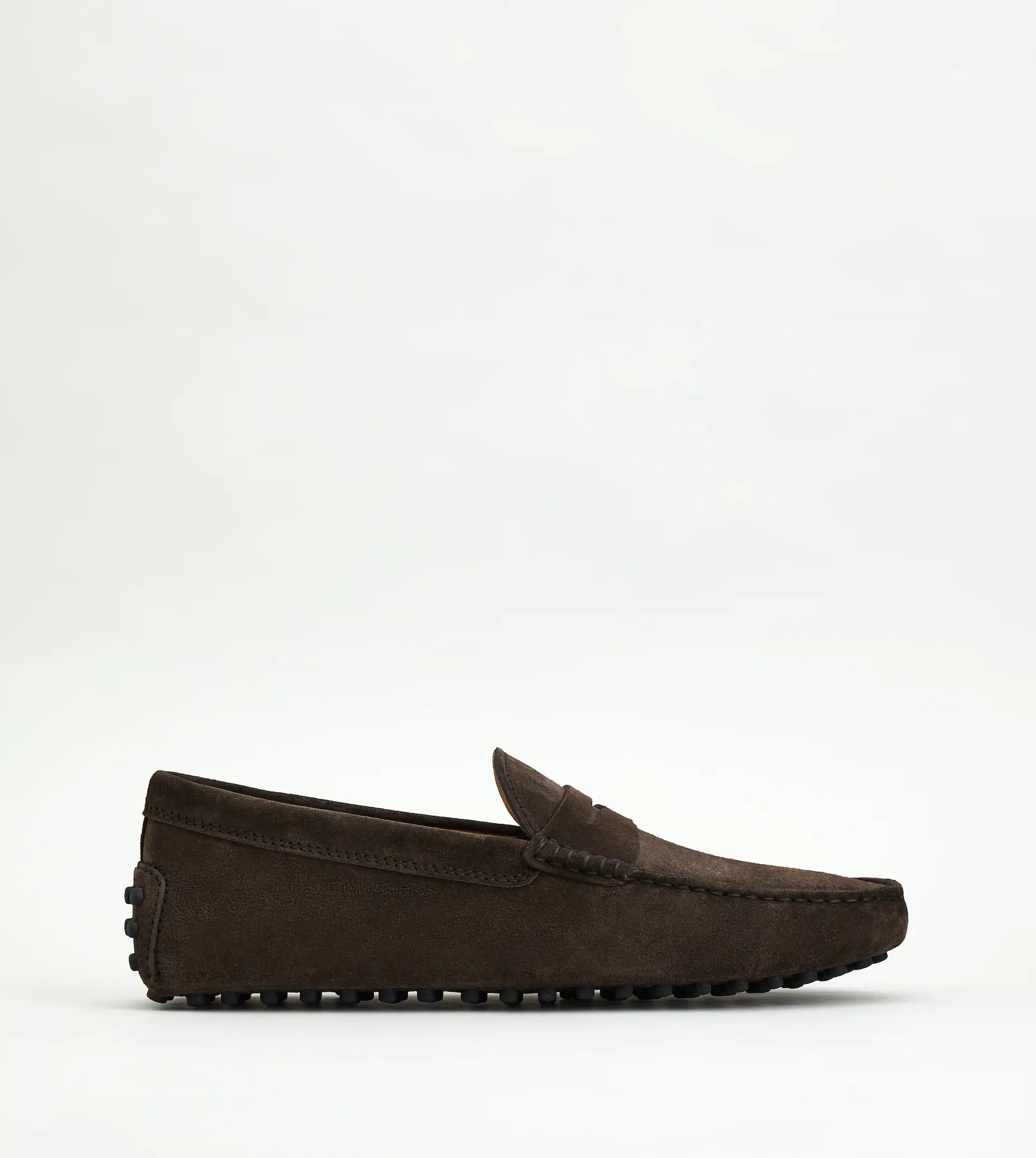 GOMMINO DRIVING SHOES IN SUEDE - BROWN - 1