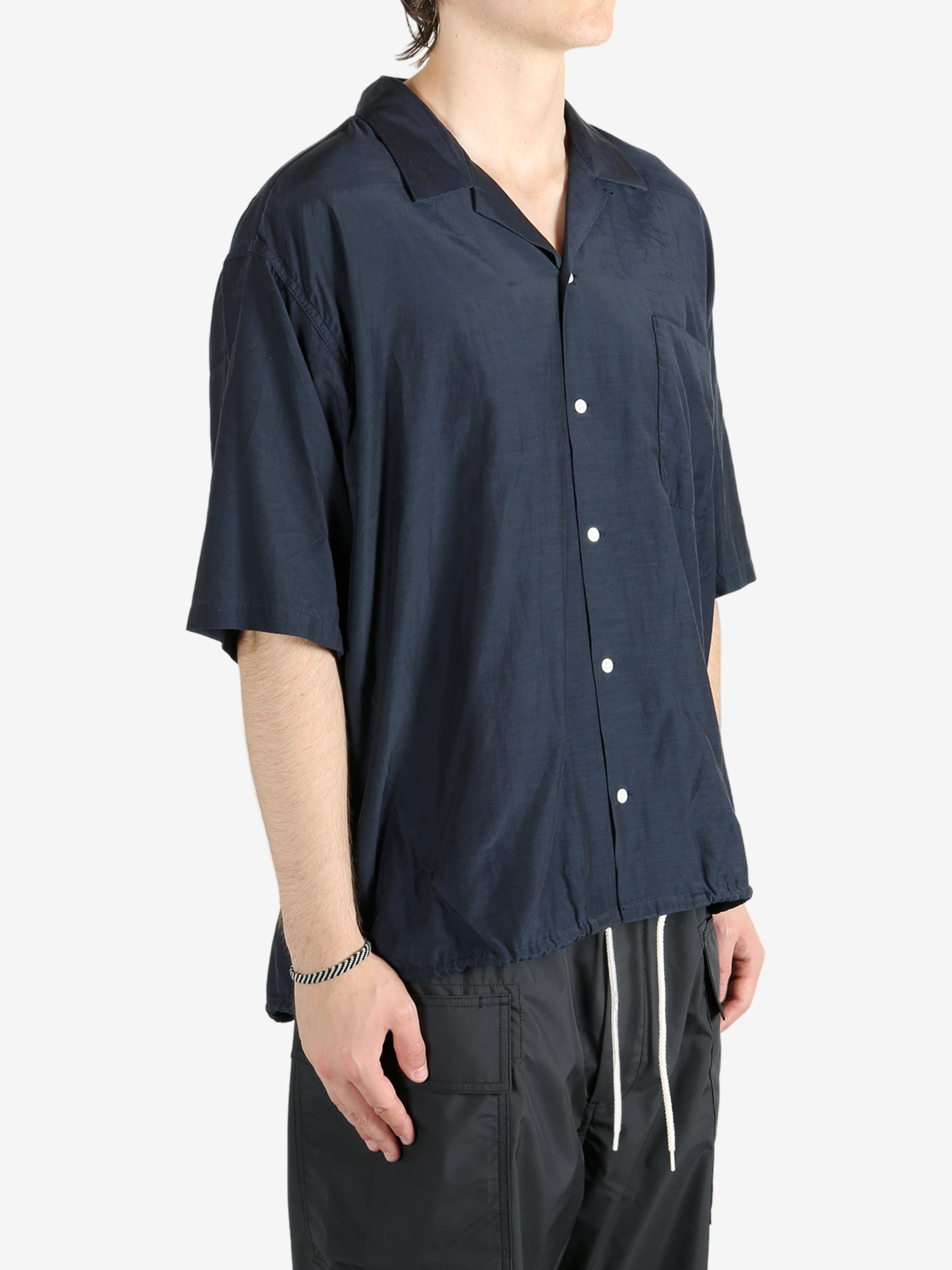 NANAMICA - Men Open Collar Shirt - 2