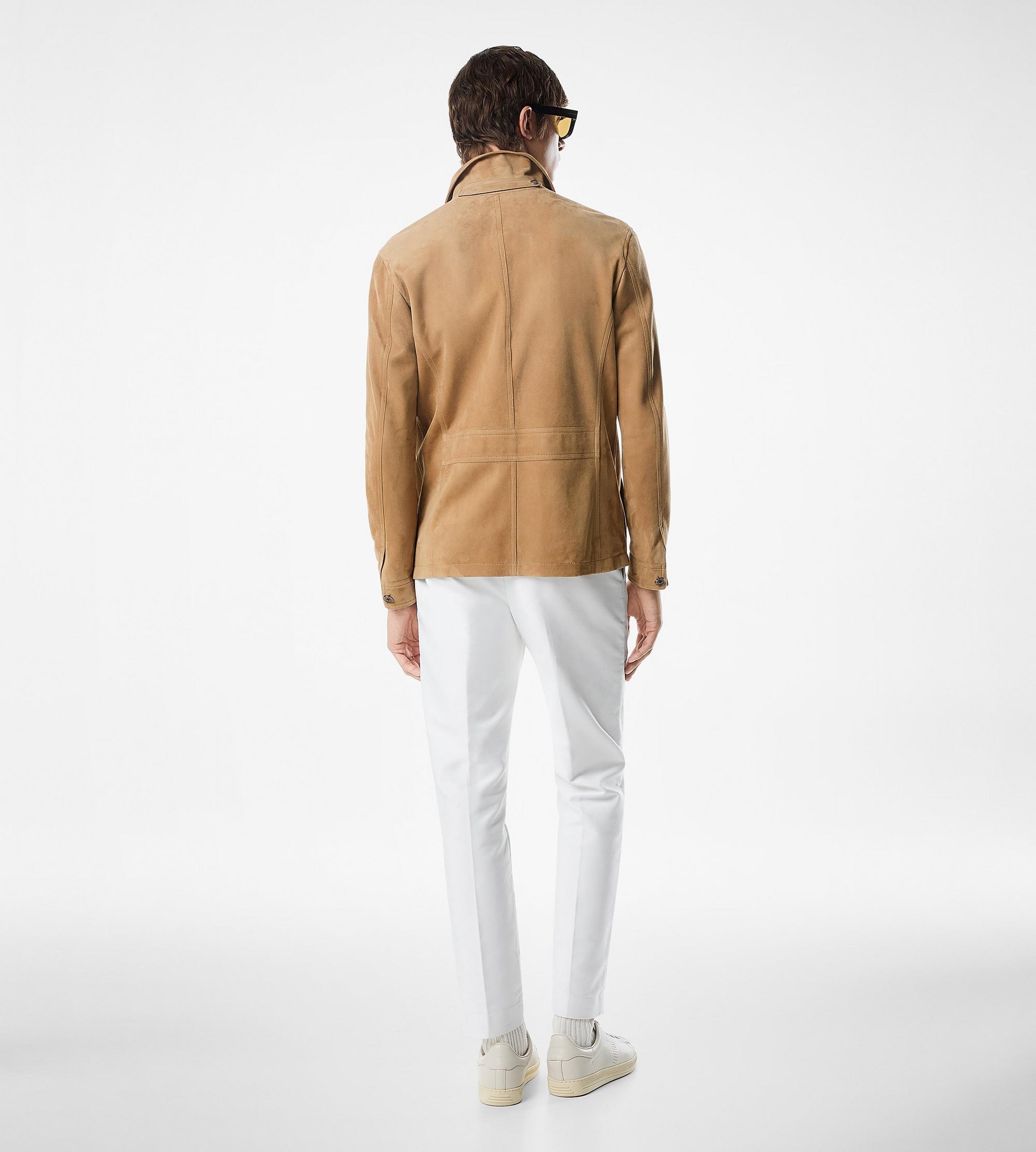 SUEDE FOUR POCKET JACKET - 3