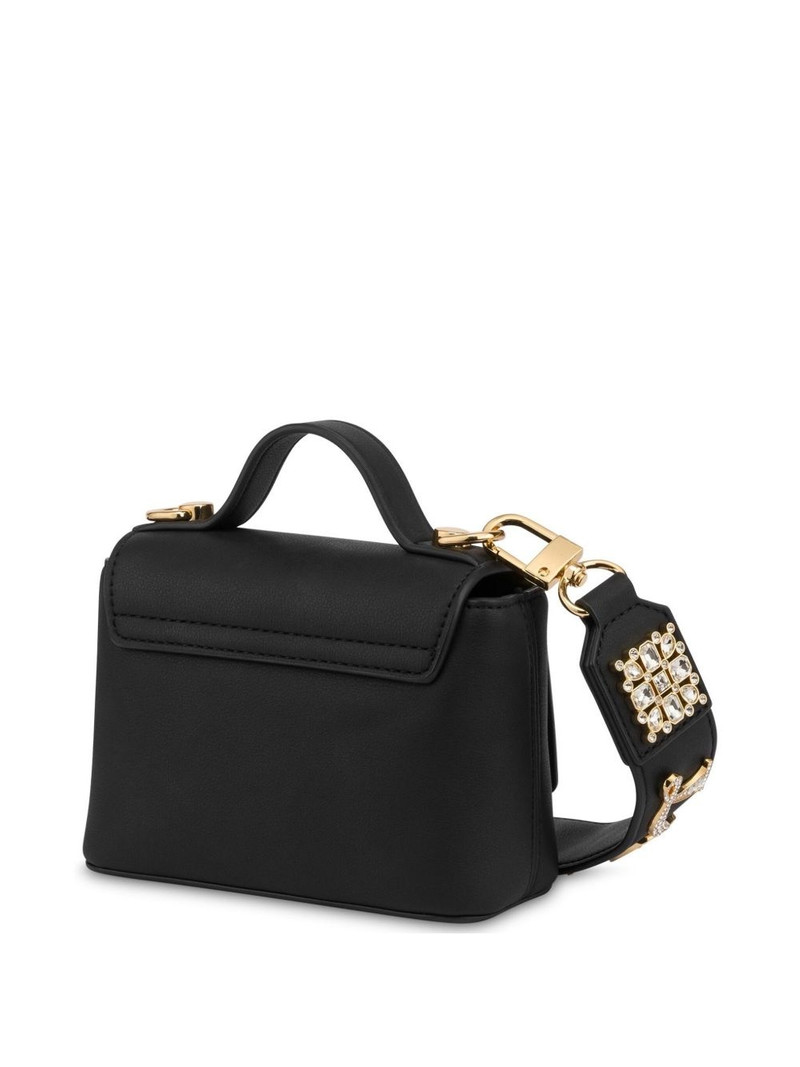 Moschino logo-lettering tote bag outlook