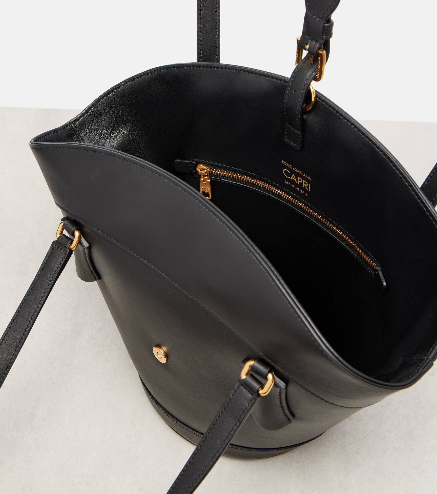 Capri Medium leather tote bag - 3