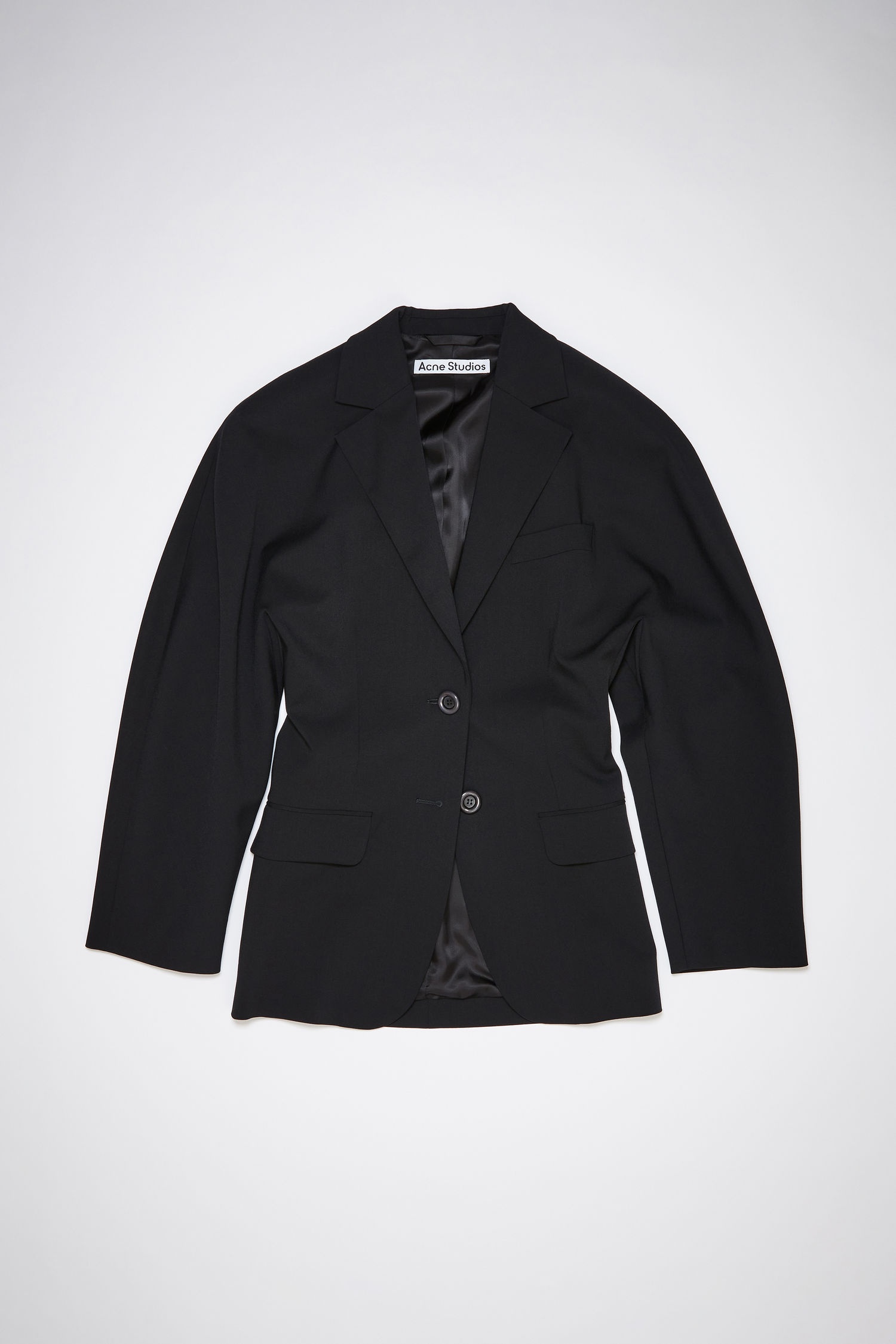 Stretch suit jacket - Black - 5