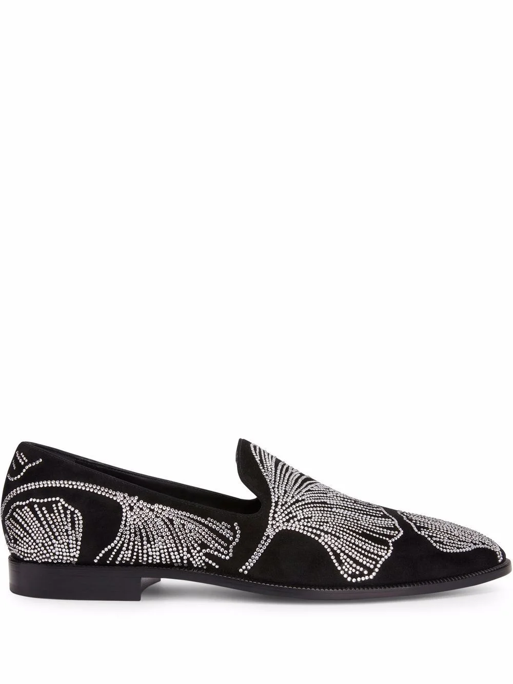 Jareth crystal-embellished loafers - 1