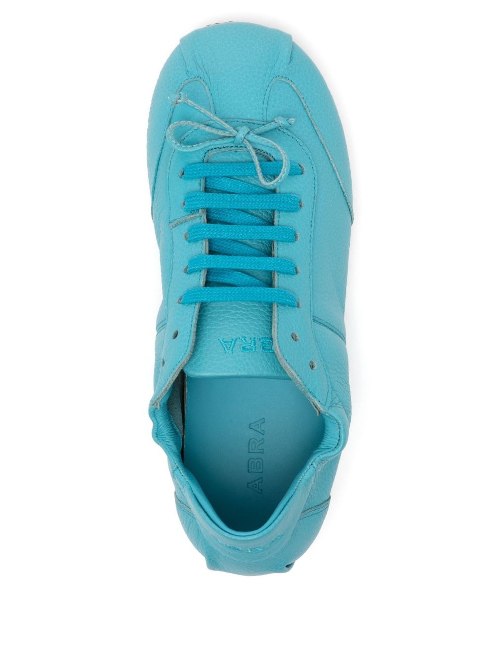 leather sneakers - 4