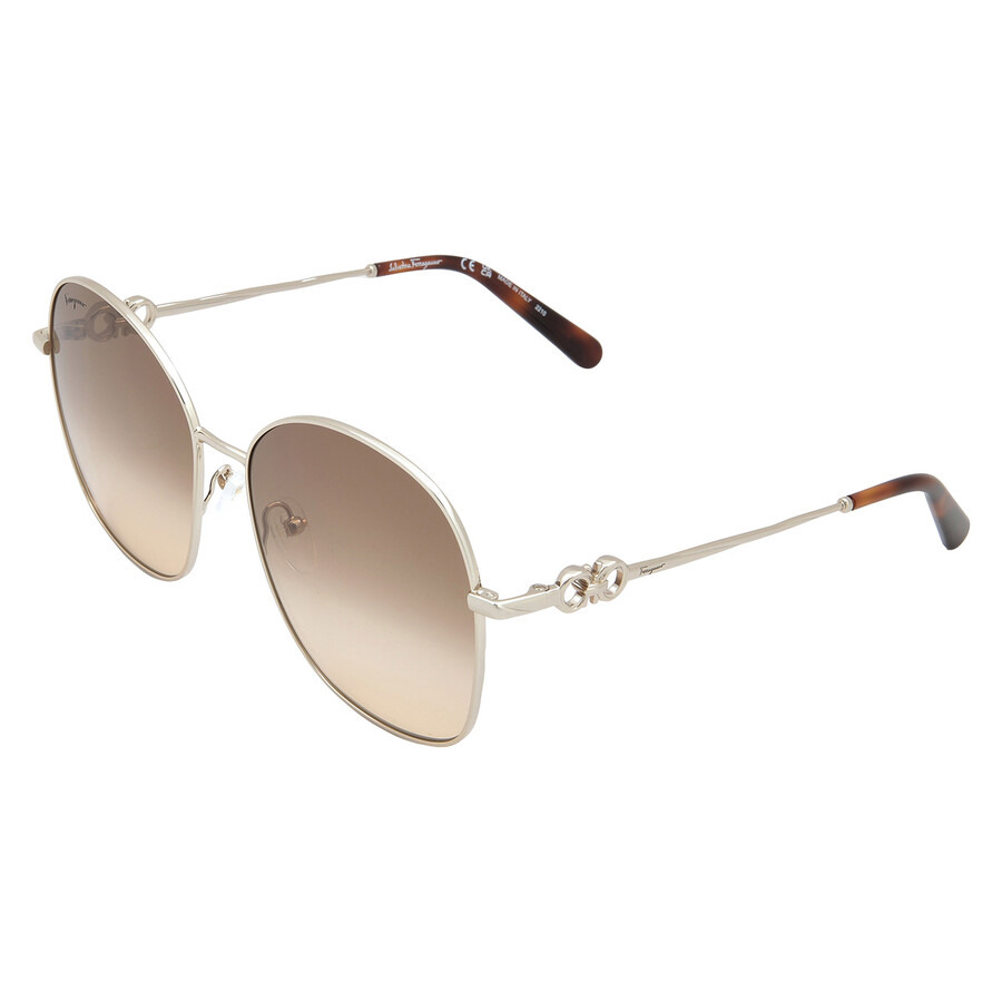 Ferragamo Brown Gradient Butterfly Ladies Sunglasses SF297S 704 59 - 4
