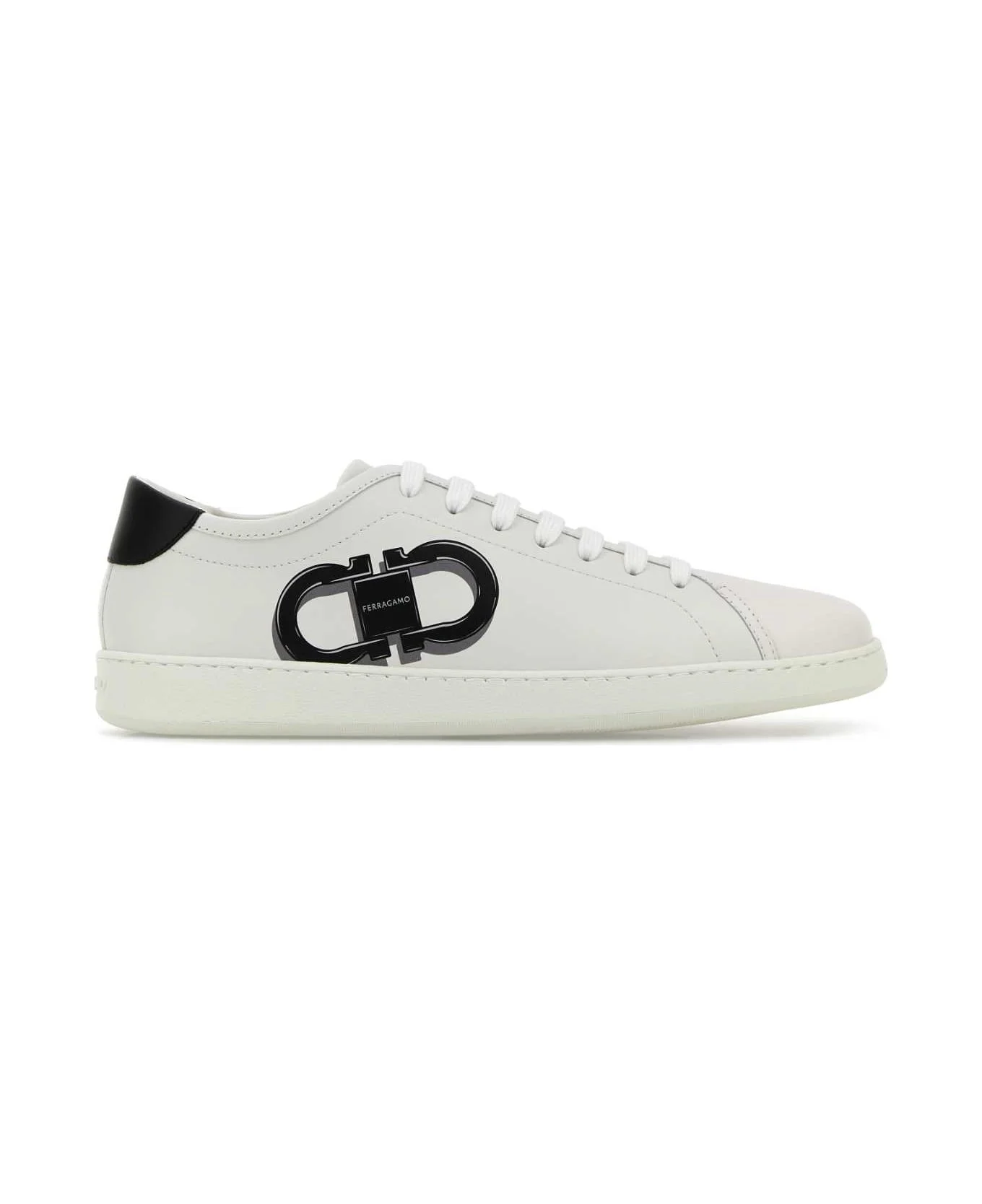 White Leather Brandy 1 Sneakers - 1