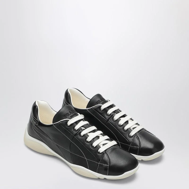 Prada Black Nappa Sneakers Men - 1