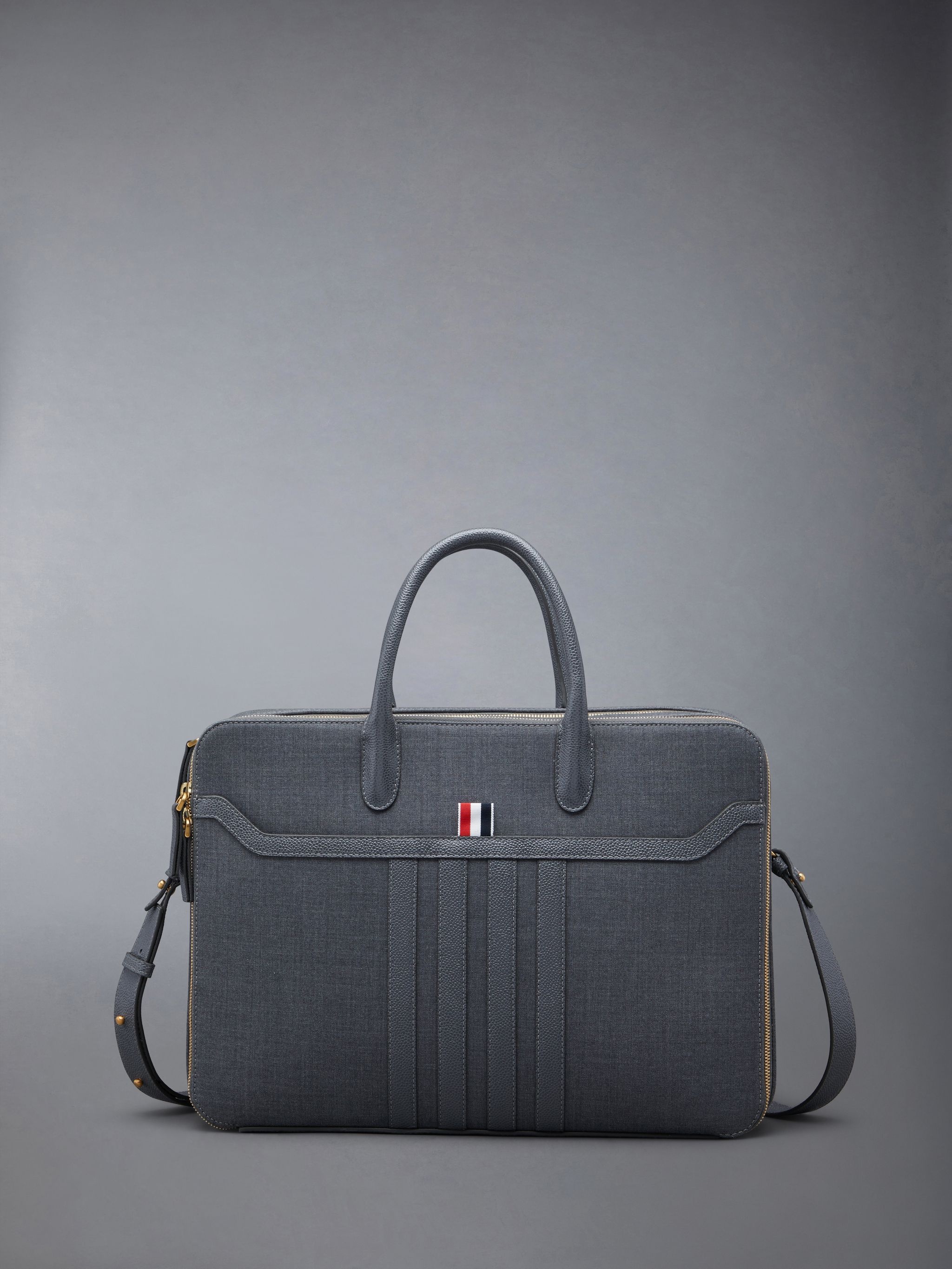 Wool 4-Bar Business Bag - 1